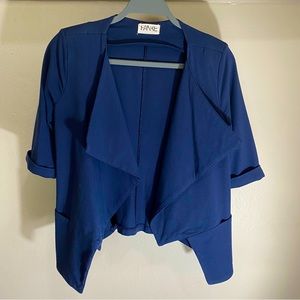 COTTON JACKET  || Hong Kong Fashion || Navy Blue